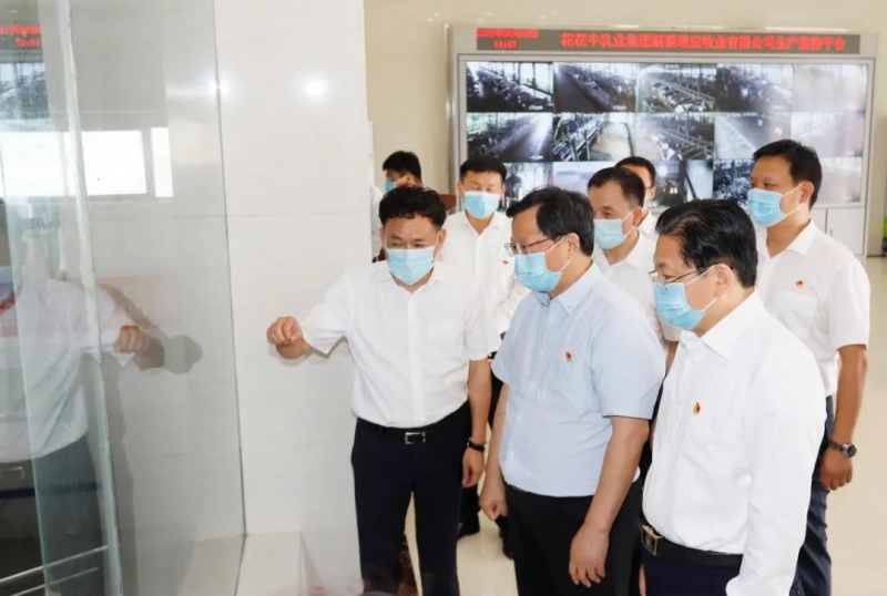 快訊 | 河南省委常委、省紀委書記、省監(jiān)委主任任正曉蒞臨花花牛乳業(yè)集團新蔡瑞亞牧場調(diào)研