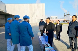 春節(jié)送溫暖，慰問暖人心丨集團(tuán)黨委書記、董事長慰問春節(jié)期間堅守崗位的一線職工